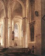 Pieter Jansz Saenredam The Interior of the Buurkerk at Utrecht oil painting on canvas